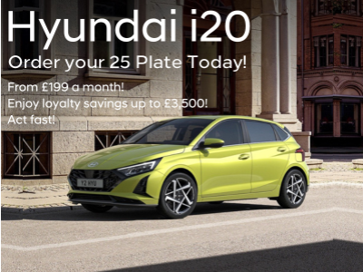 Drive Away in a New Hyundai i20 from £199/Month – Limited Stock Hyundai Birmingham West